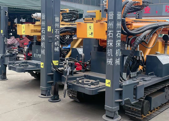 Borehole Crawler Drilling Rig Fast Speed Customized Steel St 350