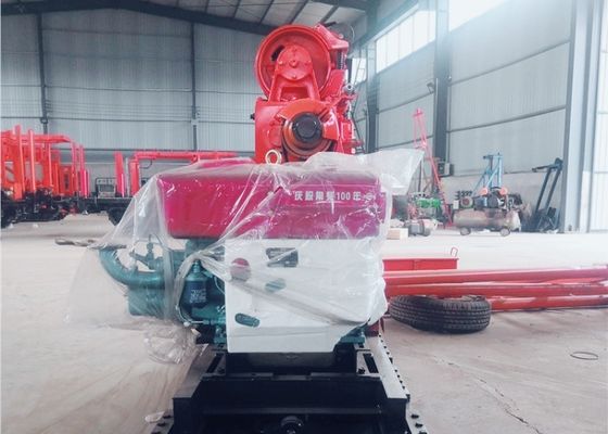 XY-1A Diesel Soil Test Drilling Machine 150m Depth 42mm Pipe