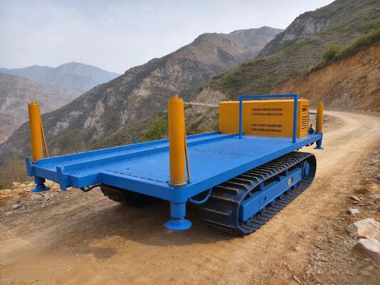 Customizable Extended Crawler Chassis  For Complex Terrain