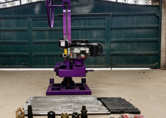 Mini Exploration Portable Core Drilling Rig With 75mm Hole Diameter For Engineering Industry
