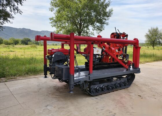 GK200/XY-200 Mobile Water Well Drilling Rigs Easy Operate