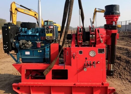 Deep Diamond Core Drill Rig For Gold Mining Sampling HQ NQ