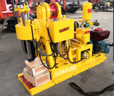 XY-1A 150 Meter Rig de perfuração de poços de água 380V 0-62r/min Velocidade de rotação