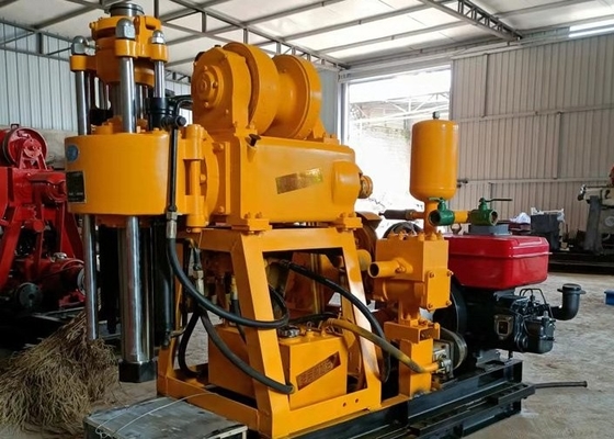 200 medidores sujam as rodas da máquina de perfuração do teste ou a esteira rolante montou portátil