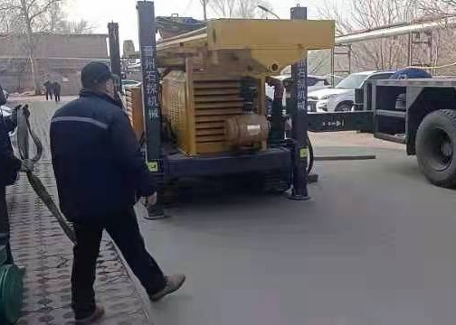 Esteira rolante de borracha equipamento de furo pneumático montado 180 medidores de profundidade