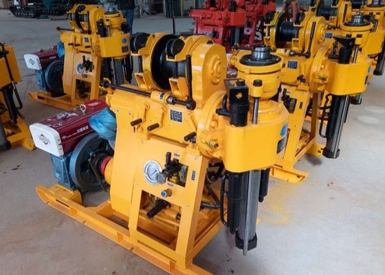 150 medidores sujam a broca de teste Rig Crawler Mounted Xy-1a da exploração