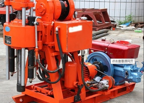 Perfuração da perfuração de XY-1 15KW que prova a máquina de perfuração do teste do solo para 100 medidores