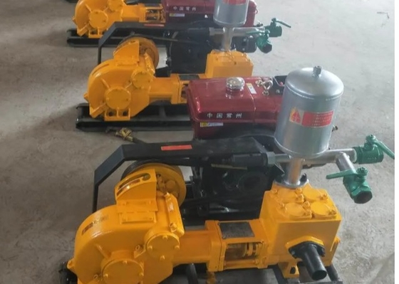 Reciprocando a bomba de lama Triplex da perfuração de BW 160 com motor diesel