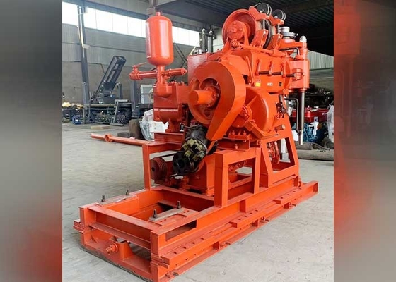 Perfuração alaranjada da água do motor diesel que fura Rig With 15kn Max Lifting Capacity
