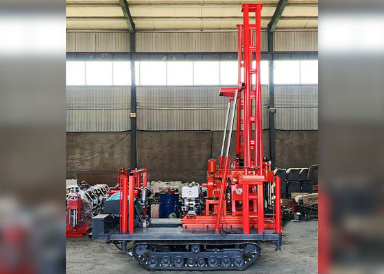 Máquina de perfuração de teste de solo de 200 metros de profundidade Diâmetro do buraco de 295 mm Eficiente