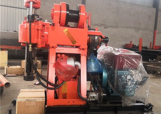 Equipamento de perfuração de engenharia de exploração para mineração com motor diesel