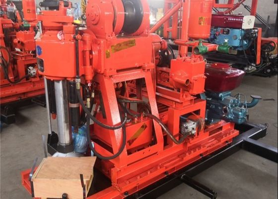 150 mm de profundidade 150 metros Engenharia de perfuração Rig motor a diesel