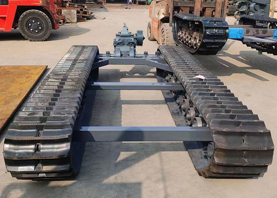 Máquina de perfuração Máquina de rastreamento Estrutura da pista Motor diesel Grande potência
