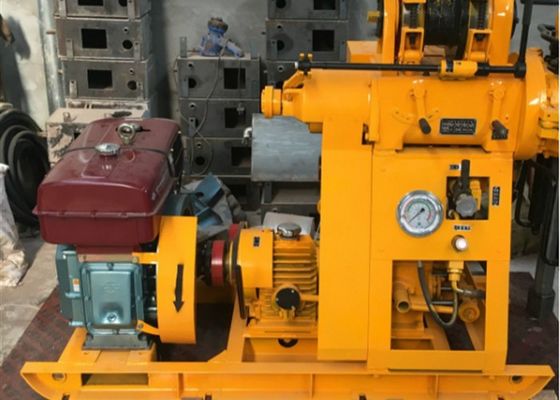 Engenharia de núcleo de perfuração Rig portátil de investigação hidráulica de amostragem 100 metros