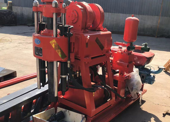 Máquina de perfuração de poços de água portátil avançada de 600 kg Capacidade de perfuração de lama