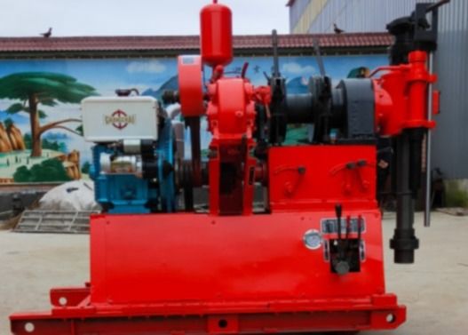 GY 200 Exploração Máquina de perfuração de poços de 300 metros para amostragem de mineração