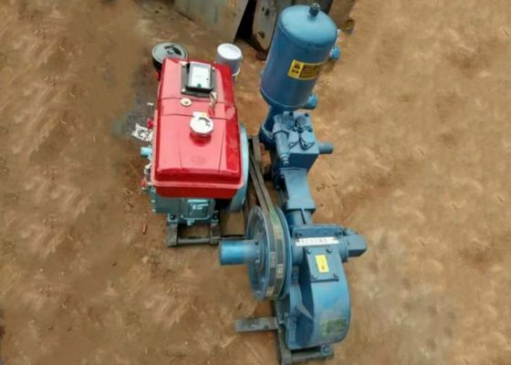 Bomba de lama de perfuração única a diesel com motor a diesel de 8 CV - 220V/380V Potência - 160L/min Fluxo