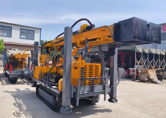 Máquina de Perfuração de Poços Montada em Caminhão com Força de Elevação do Guincho de 30T
