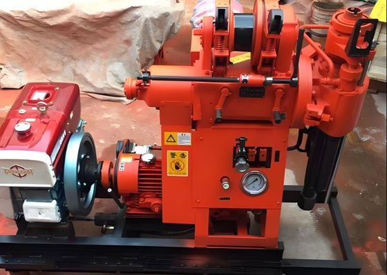 Equipamento de perfuração de engenharia potente com motor diesel GK 200 para extração de amostras