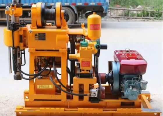 200m Engenheiro Diesel DTH Rig de perfuração para engenharia e coleta de amostras de mineração