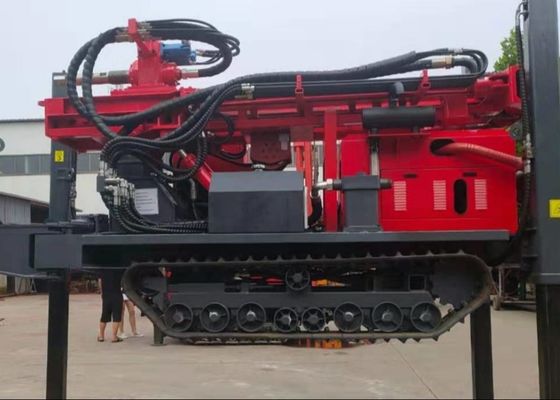 ST 200 Crawler Mounted Drill Rig com 76,5 mm de barras de perfuração para a perfuração de áreas rochosas