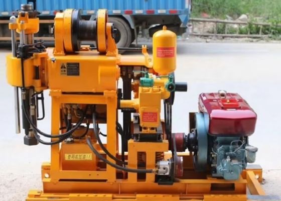 GK 200 Máquina de perfuração de poços com profundidade de 200 m e ângulo de 75-90° para perfuração de poços de água