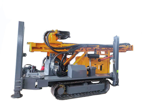 Rig de perfuração de poços de água de motor diesel de 73 kW com torre hidráulica