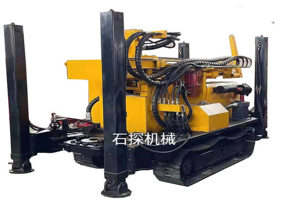 Máquina de perfuração pneumática de buracos de grande torque caminhador/pista