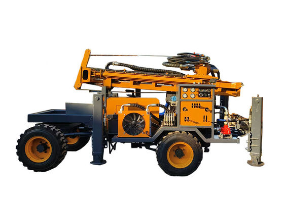 Grande diâmetro 105-305 mm Rig de perfuração de poços de água com força de elevação de 1,2 T