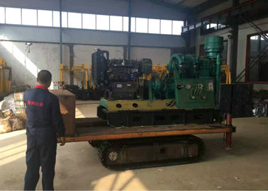 Perfuração direcional horizontal de GK 180/máquina de perfuração hidráulica da esteira rolante para a estrada de ferro