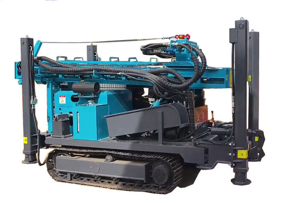 Rig de perfuração de poços de água com motor diesel Yuchai de 92 kW