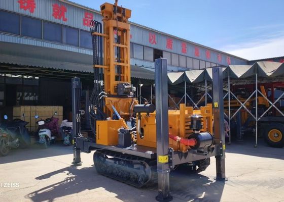 Compressor pneumático Máquina de perfuração de poços 150-180 metros para profundidade subterrânea