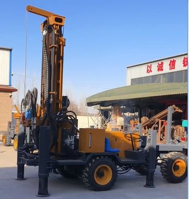 Equipamento de perfuração de poços de água profunda de 200 / 300 m com torre de 3 ou 6 m