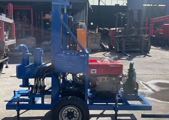 Equipamento de perfuração de poços de água para agricultura, fácil movimentação, 120 metros
