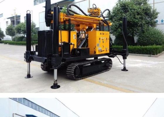 Fabricantes de Equipamentos de Perfuração Crawler para Profundidade de 200m com Compressor de Ar