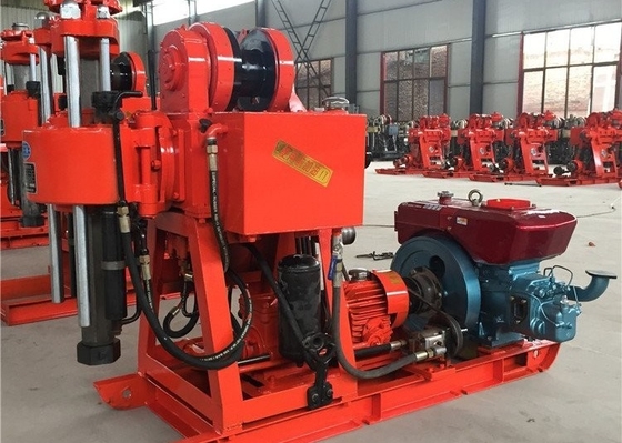 Mini Máquina de perfuração de mineração portátil 100-200 metros de profundidade