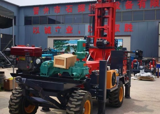 Máquina de perfuração de poços de rocha profunda de 100/200/300 metros para projetos de perfuração de água em África