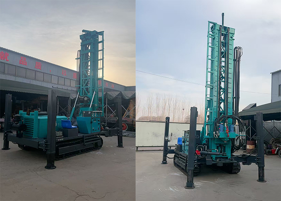 Máquina de perfuração de poços profundos para zonas montanhosas de torque 8900N.M