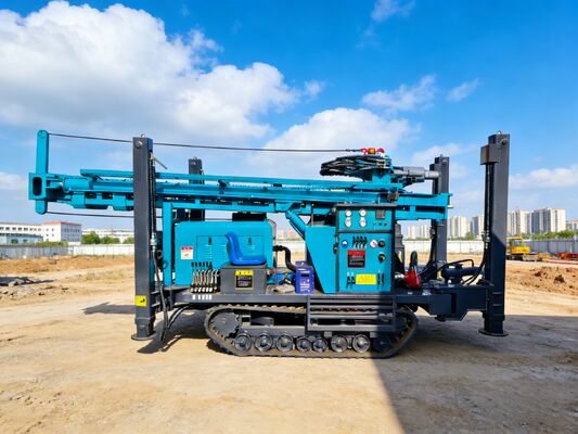 Sonda de perfuração de 260m de profundidade / 73KW para geotermia / perfuração civil no Sudeste Asiático