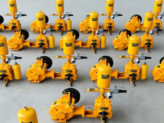 Bomba de lama de pistão único BW160 com motor diesel