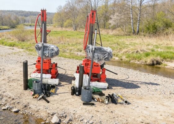 Máquina de Perfuração de Núcleo Leve de Fácil Operação com Núcleo de Shitan para Mineração
