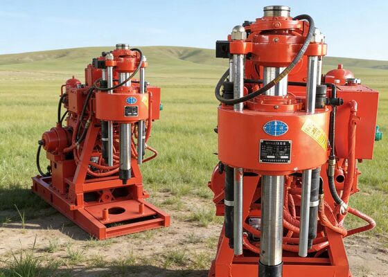 200M Broca Profunda Avançada Portátil com Motor Diesel/Elétrico