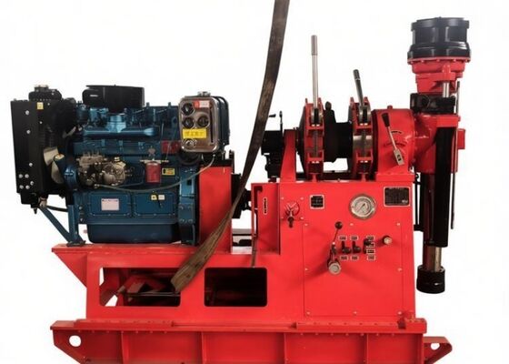 Máquina de perfuração rotativa de 300-500 metros de profundidade para exploração de minas de exploração de solos