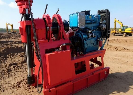 500 metros motor diesel XY-2B sonda de perfuração geológica Diâmetro personalizado