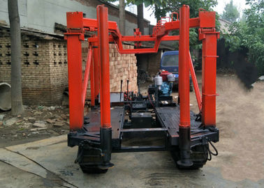 O trator montou o planejamento da perfuração Rig Mining Core Drilling Equipment