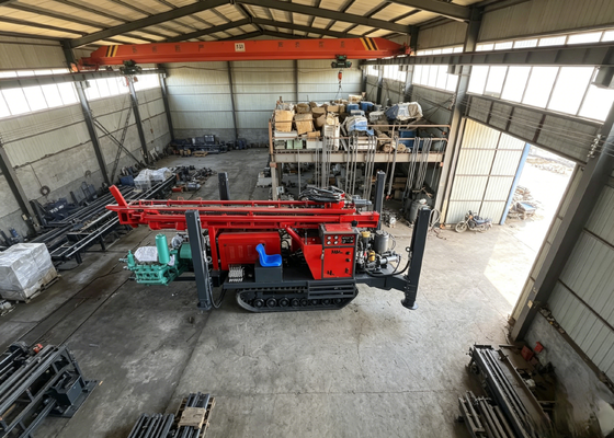 Máquina de perfuração com cravo compacto para construção no deserto com hastes de perfuração/bit de perfuração