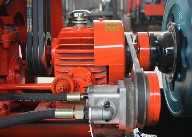 Esteira rolante Geological hidráulica completa da máquina do equipamento de perfuração equipada para a investigação geotécnical da montanha