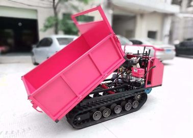 A carga do auto seguiu o mini descarregador, capacidade de 2 toneladas dos portadores de borracha da trilha