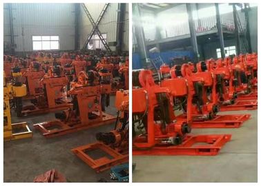 Poder portátil do equipamento 380V 16.3KW da máquina de perfuração do solo/amostra do solo