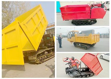 Mini transportador de borracha do portador da trilha usado para o trabalho da exploração agrícola da agricultura